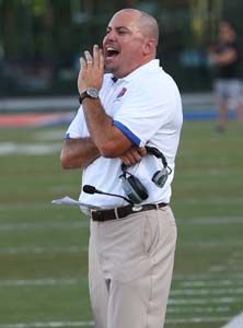 Gorman head coach Tony Sanchez.