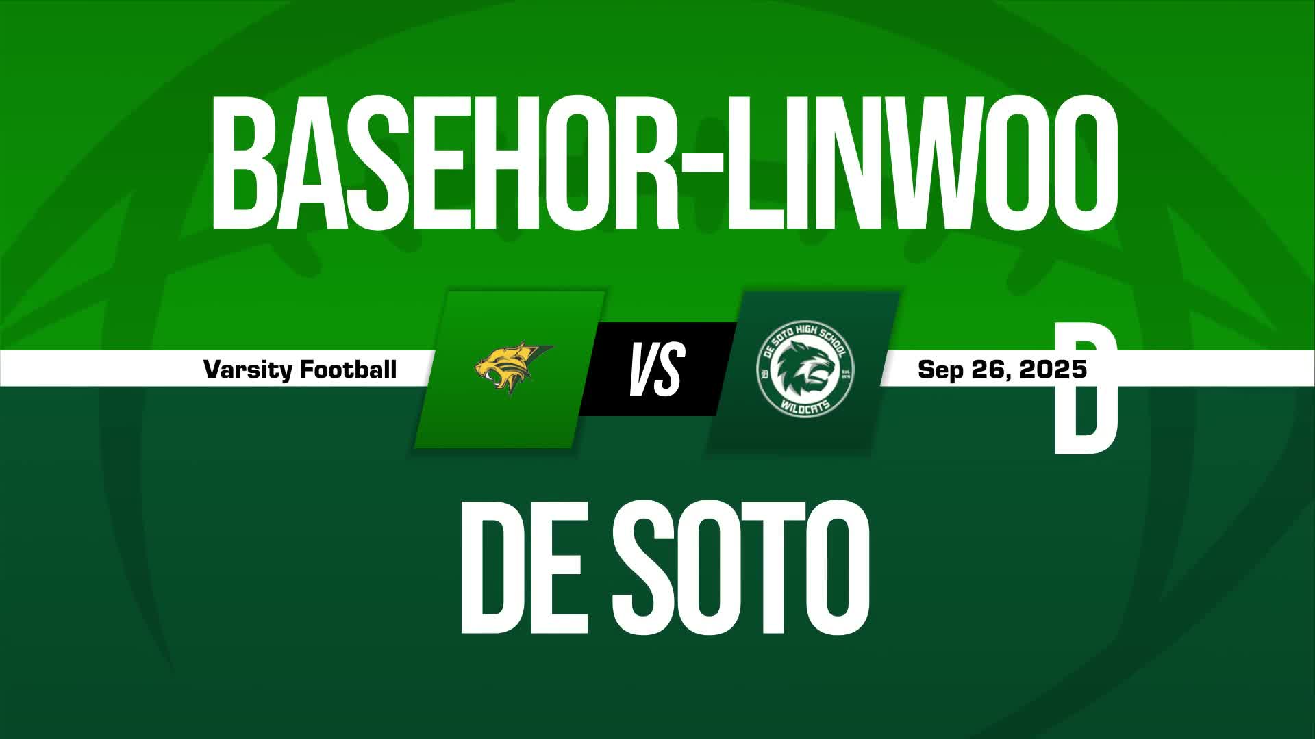 Football Recap: De Soto Drops Highest Score of Season Against Blue Valley Southwest + How To Watch