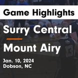 Basketball Game Recap: Mount Airy Granite Bears vs. Elkin Buckin' Elks