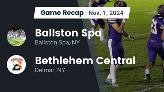 Football Recap: Bethlehem Central Comes Up Short