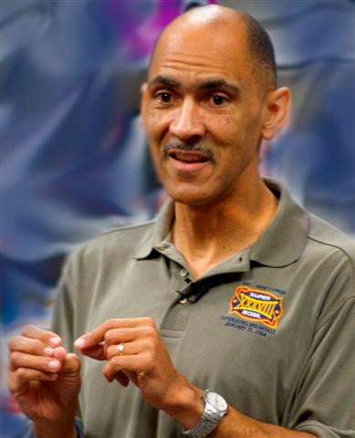 Tony Dungy resigned his post as Indianpolis coach in January.