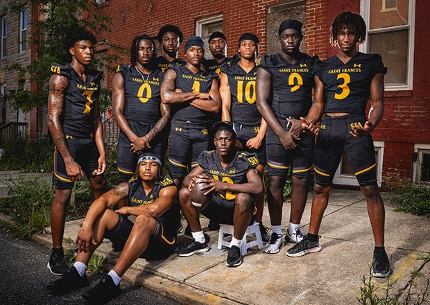 After starting 2-3 in 2024, St. Frances Academy won six in a row to close out the season in dominant fashion. The Panthers hope to carry that momentum into 2025. (PHOTO: Kim Kravitz)