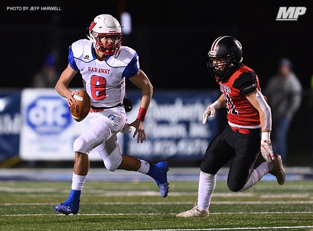 Garaway's Garrett Newsome (2021) helped the Pirates reach the D-V regional semifinals last season.