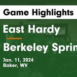 Berkeley Springs wins going away against GVCS Broadfording