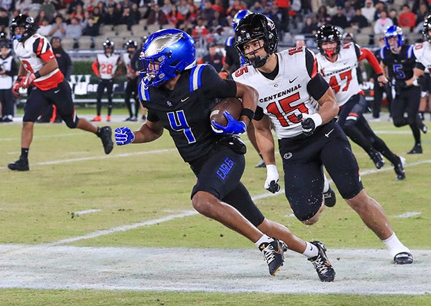 Trent Mosley leads Santa Margarita into the CIF Open Division final on Dec. 13 against De La Salle as the state released bowl game pairings on Sunday. (PHOTO: Rene Morales)