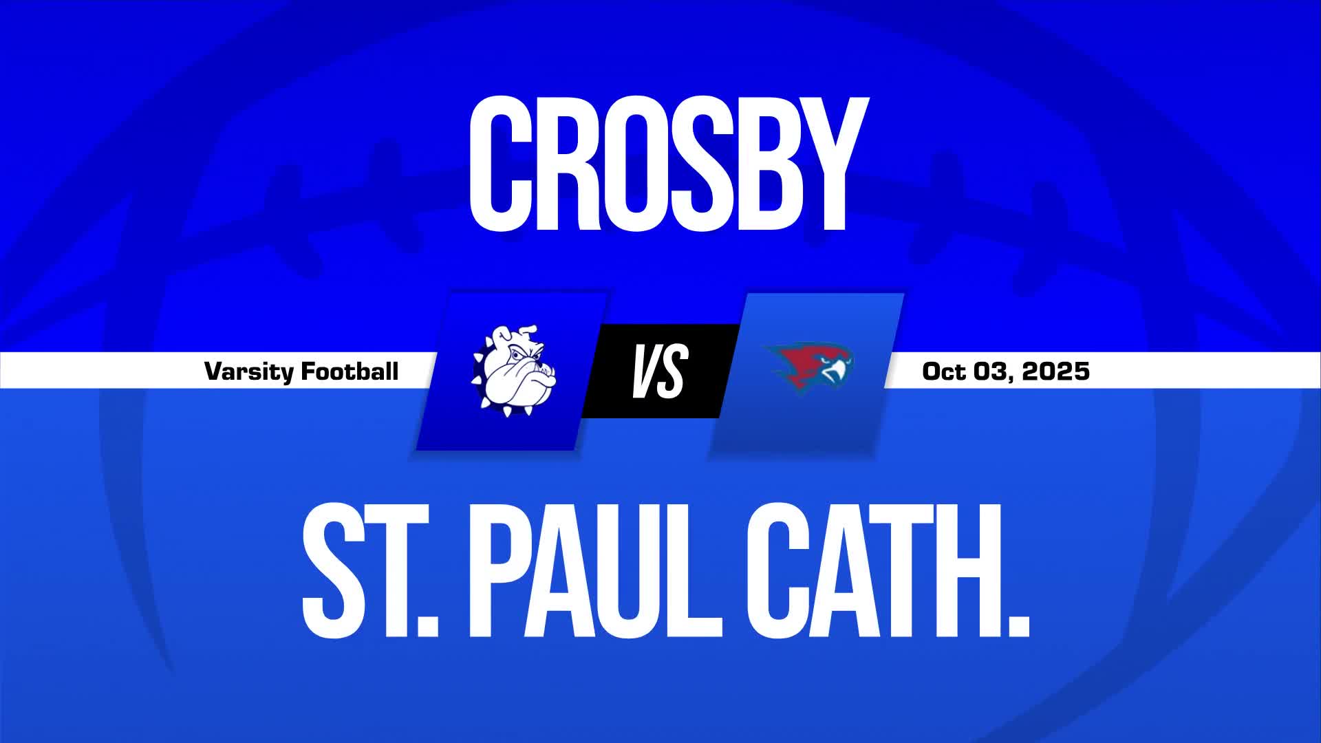 Football Game Preview: Crosby Bulldogs vs. Oxford Wolverines + How To Watch