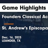 Basketball Game Recap: St. Andrew's Highlanders vs. Covenant Christian Cougars