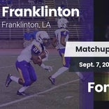 Football Game Recap: Fontainebleau vs. Franklinton