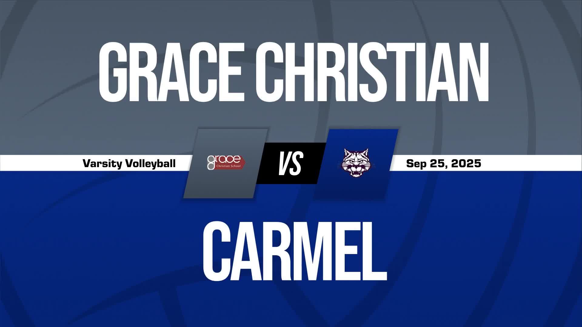 Volleyball Recap: Grace Christian School Picks Up Third Consecutive  Victory