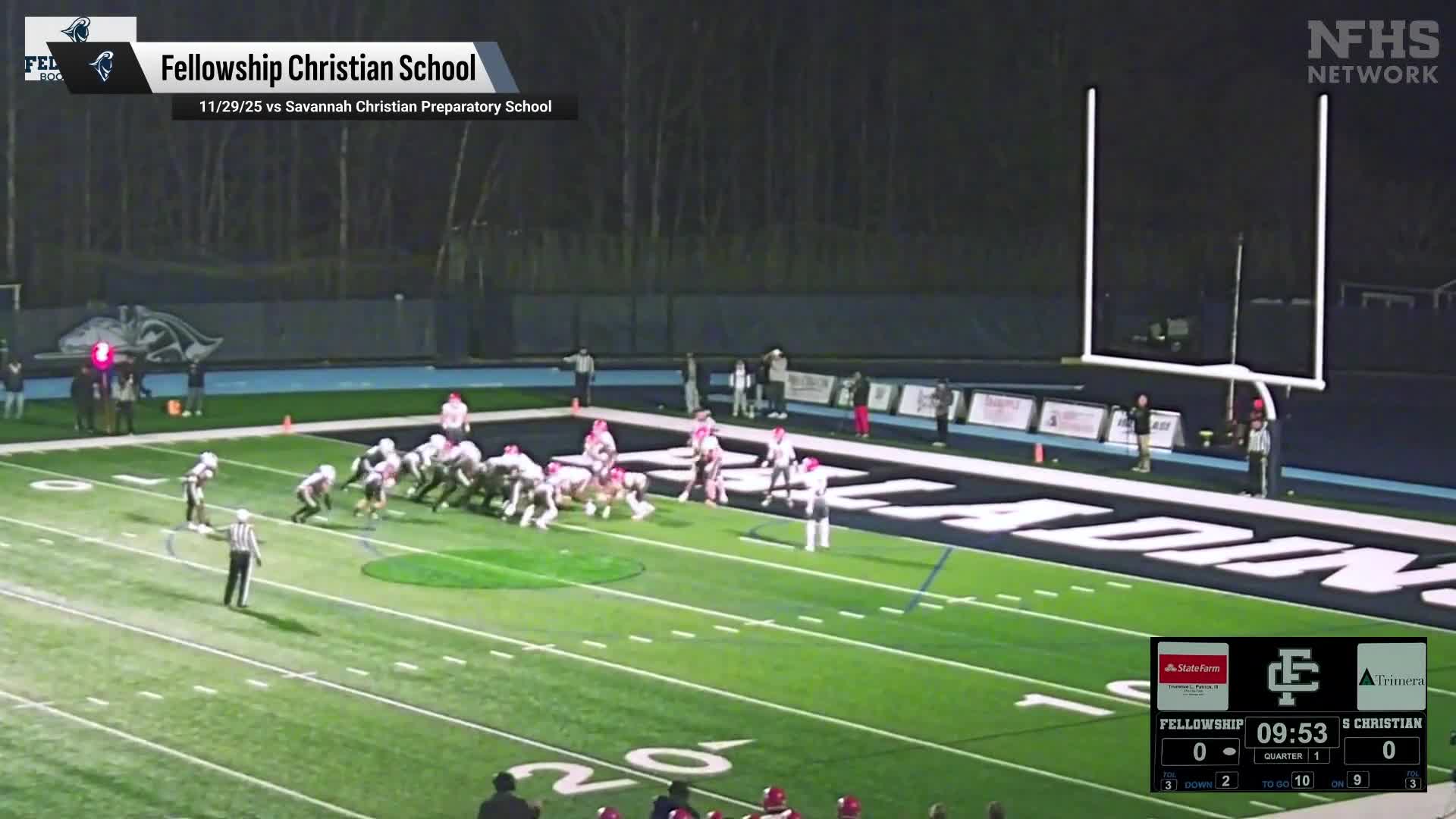 Football Recap: Fellowship Christian's Run of Nine Straight  Victories Now Over + How To Watch