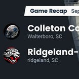 Football Game Preview: Wade Hampton vs. Ridgeland/Hardeeville