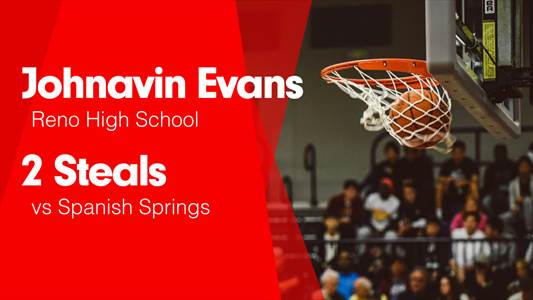 Johnavin Evans Game Report: vs McQueen