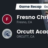 Football Game Recap: Sierra Chieftains vs. Fresno Christian Eagles