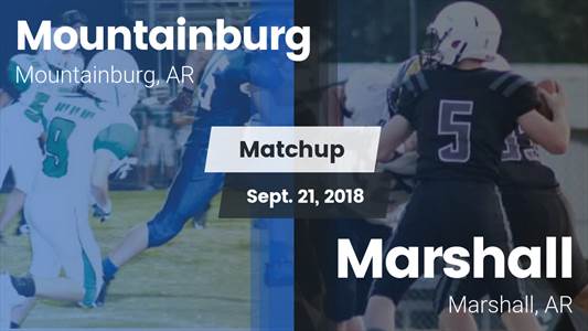Football Game Recap: Mountainburg vs. Marshall