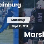 Football Game Recap: Mountainburg vs. Marshall