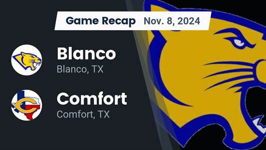 Football Game Preview: Blanco Panthers vs. Van Vleck Leopards