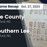 Southern Lee beats Lee County for their third straight win