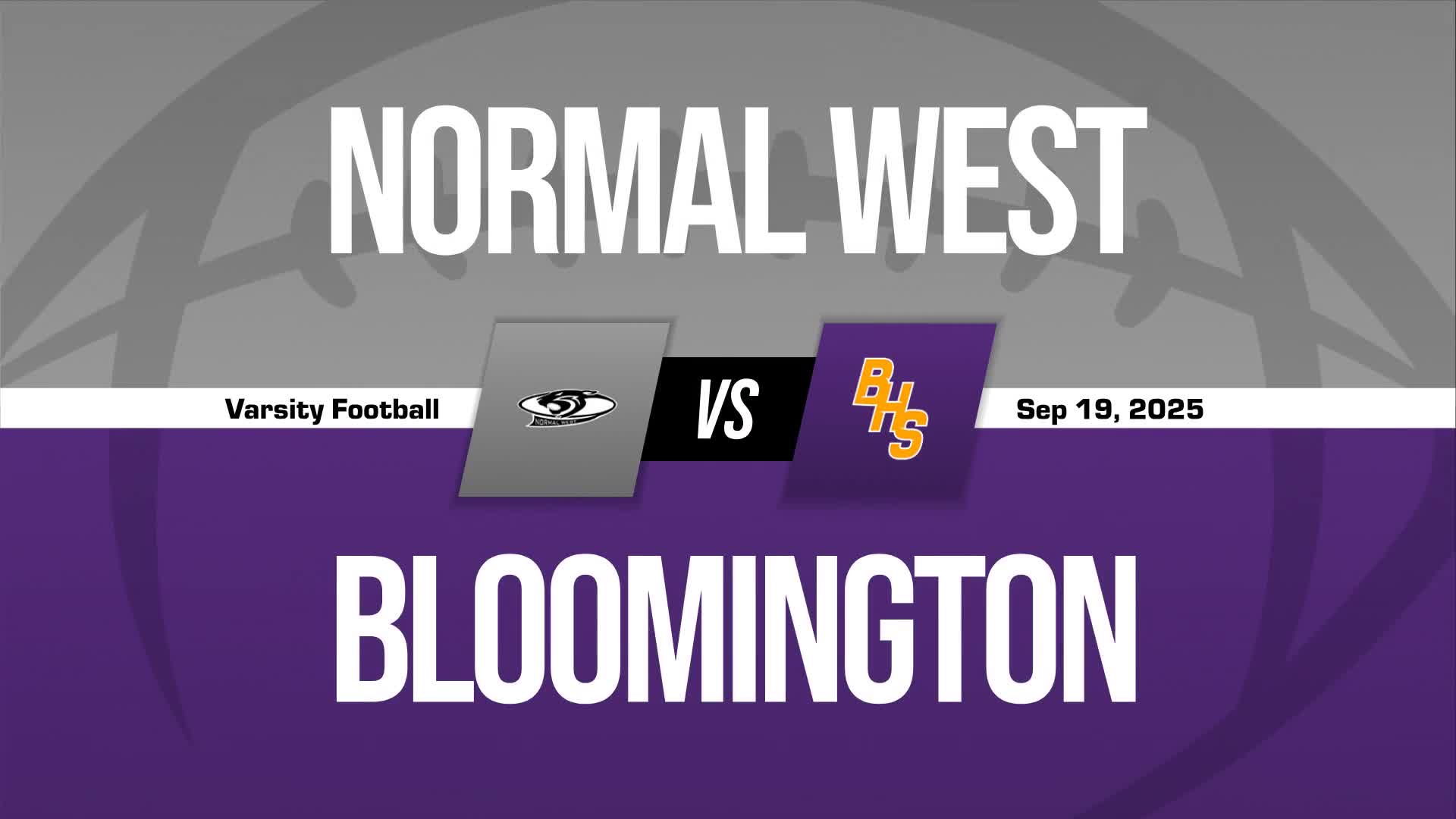 Football Recap: Normal West Picks Up Fourth Consecutive  Win