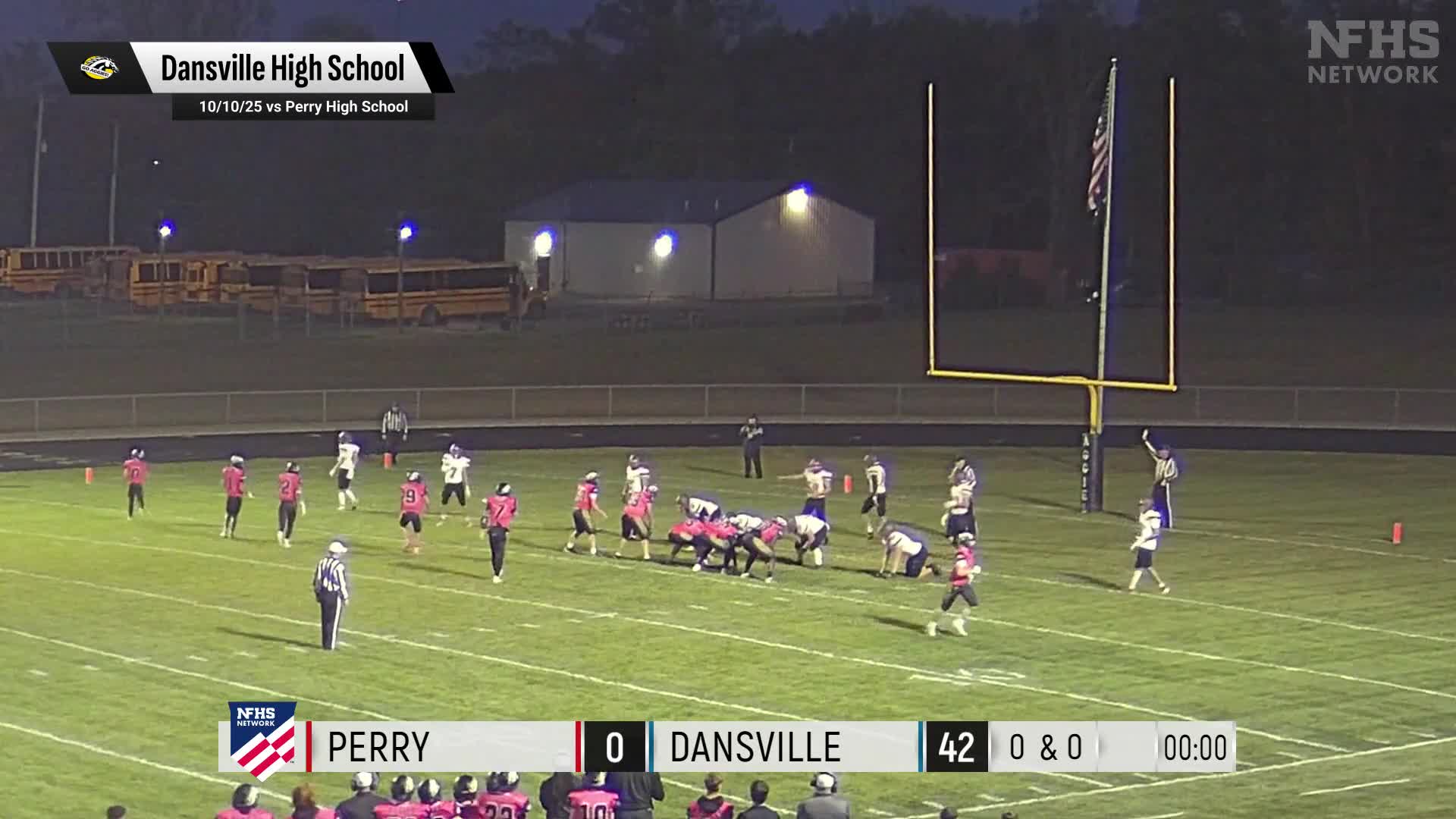 Football Recap: Dansville Turns Things Around After  Road Loss + How To Watch