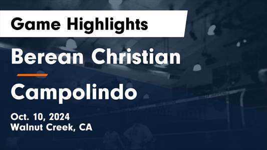 Volleyball Recap: Berean Christian Falls Despite Big Games from  Winter Jones and  Megan Rost