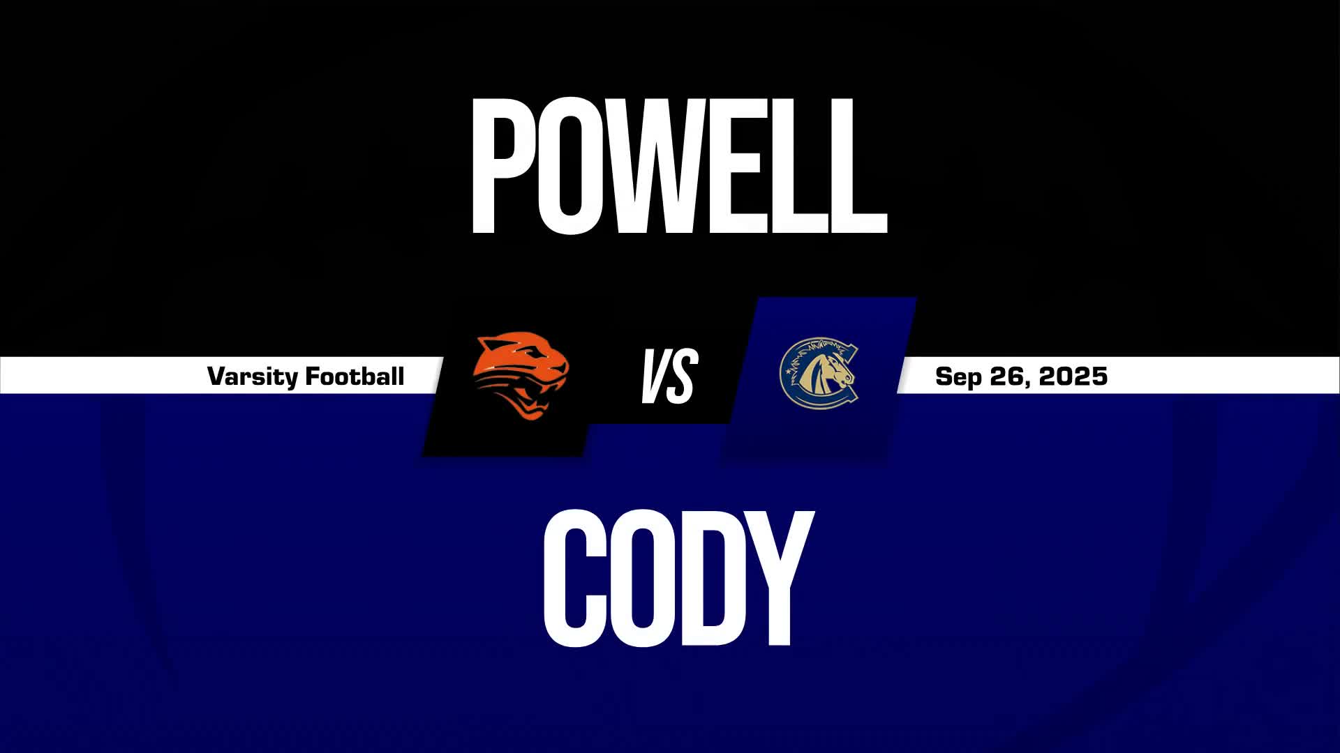 Football Game Preview: Powell Panthers vs. Star Valley Braves