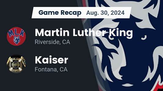 Football Game Preview: King Plays at Home