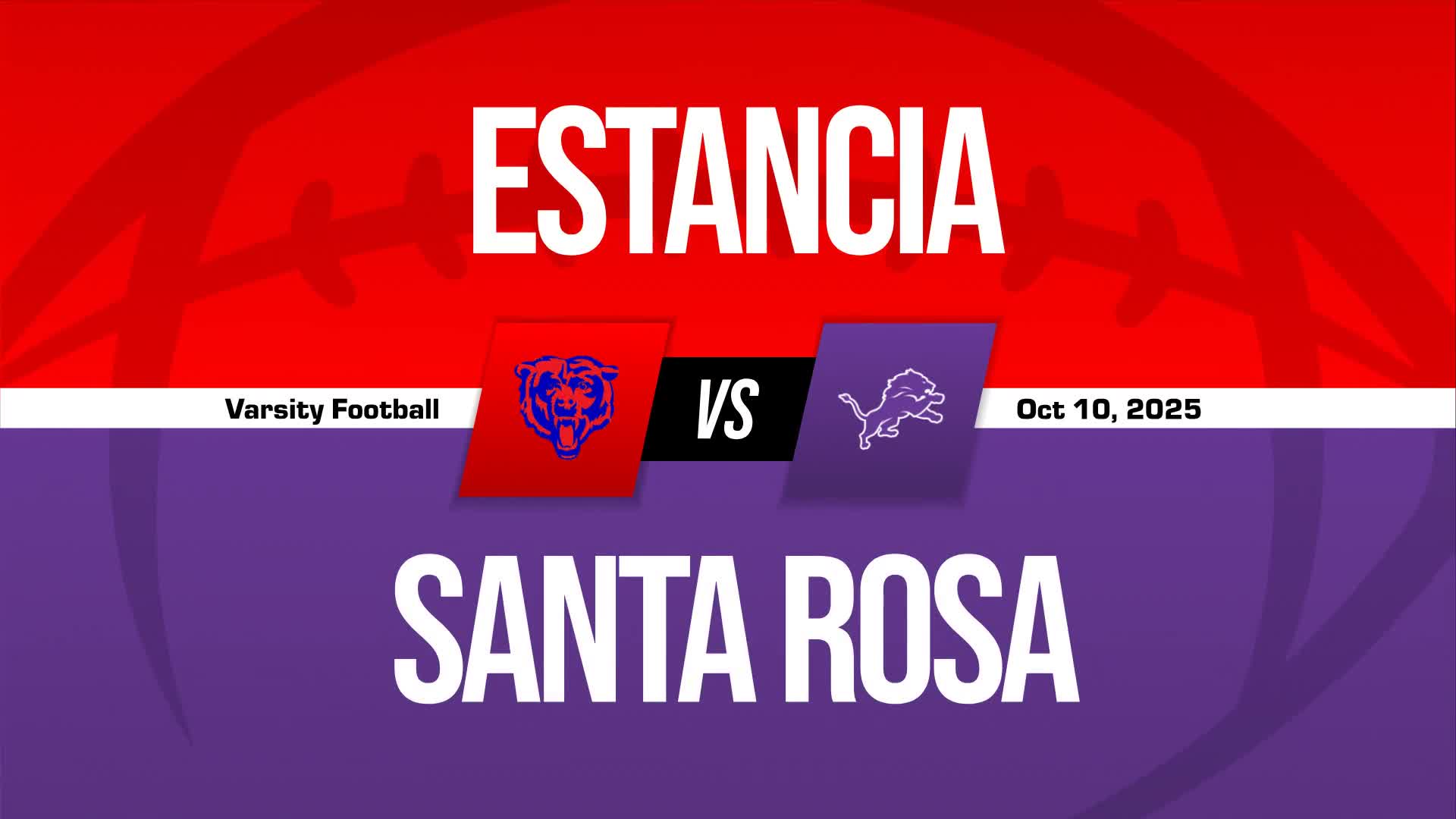 Football Recap: Estancia Takes a Loss