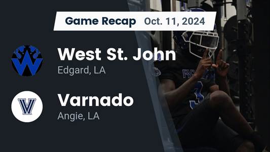 Football Recap: West St. John Comes Up Short