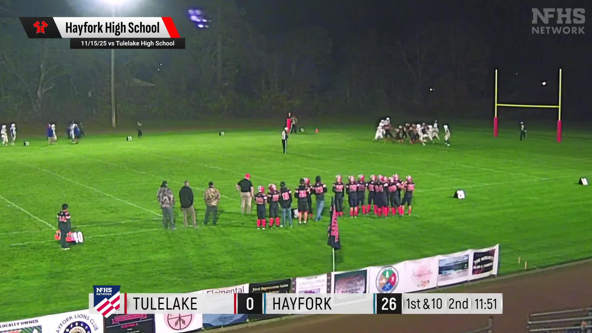 Football Recap: Hayfork's Rushing Attack Does It Again + How To Watch