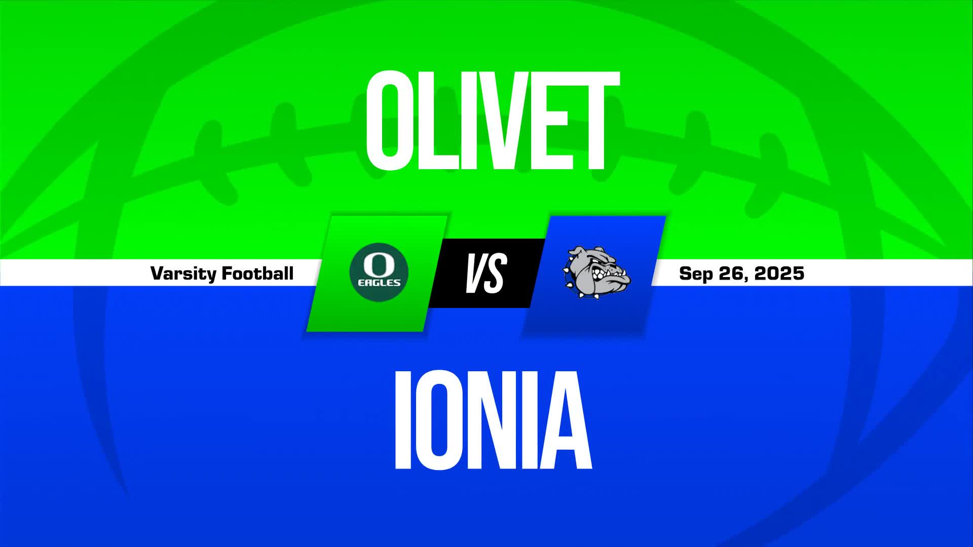 Football Recap: Ionia Takes a Loss + How To Watch