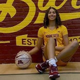 Adrian Peterson's daughter can hoop it up