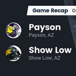 Football Game Recap: Payson Longhorns vs. Show Low Cougars