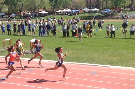 Piedra Vista's Zhianna Flores has put most of New Mexico competition behind her this season as she guns for multiple state titles.