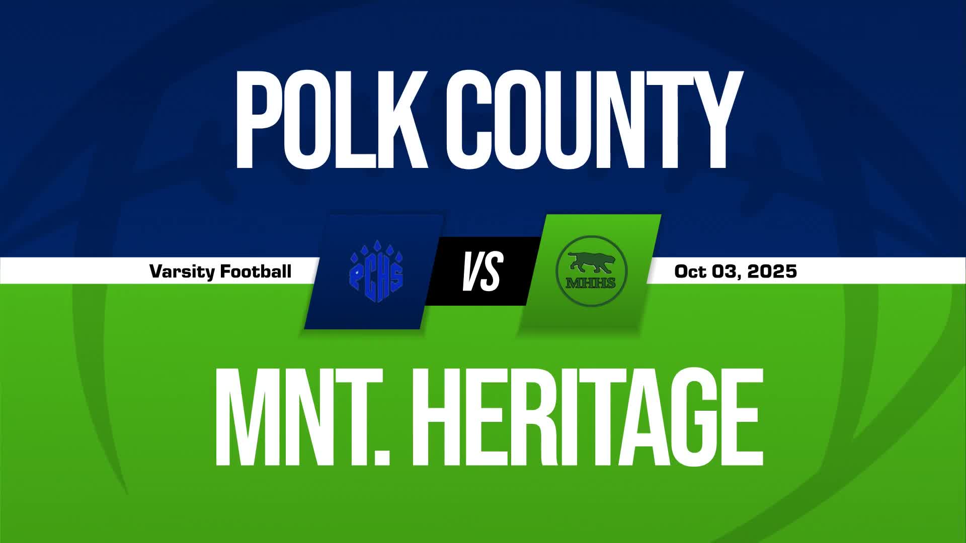 Football Game Preview: Polk County Wolverines vs. East Surry Cardinals