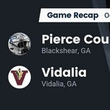 Football Game Recap: Vidalia Indians vs. Toombs County Bulldogs