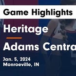 Adams Central finds home court redemption against Heritage
