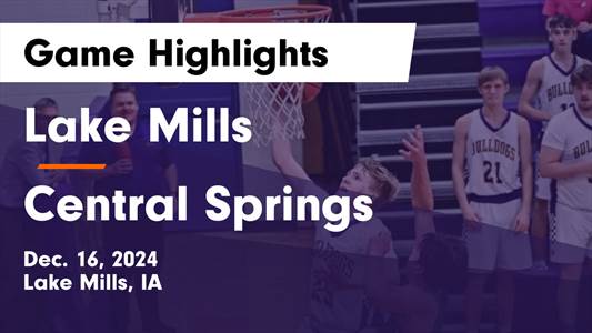 Basketball Recap: Central Springs Comes Up Short