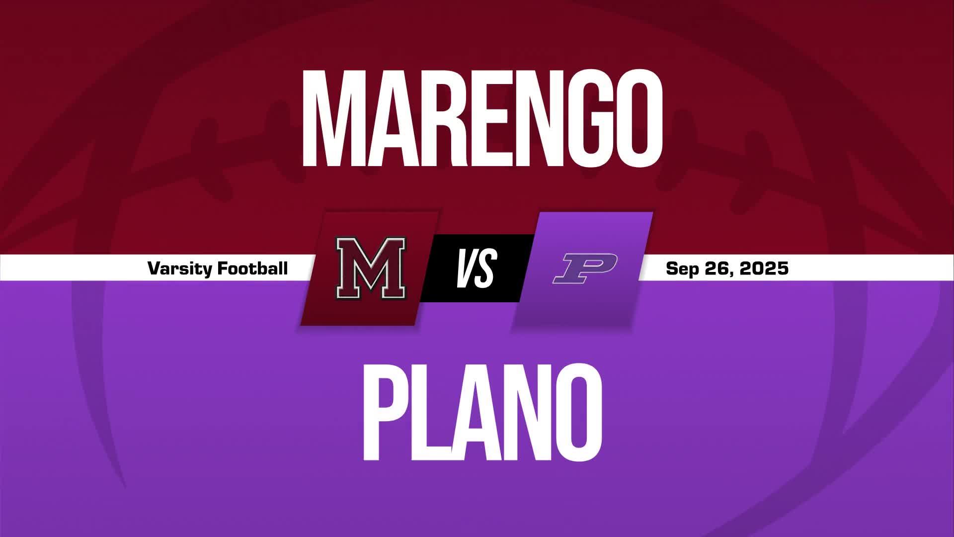 Football Game Preview: Marengo Indians vs. Johnsburg Skyhawks