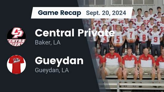 Football Recap: Central Private Takes a Loss