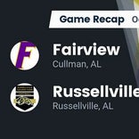 Football Game Recap: Fairview Aggies vs. Russellville Golden Tigers