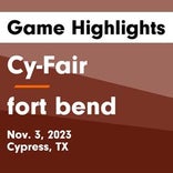 Cy-Fair vs. Cypress Creek