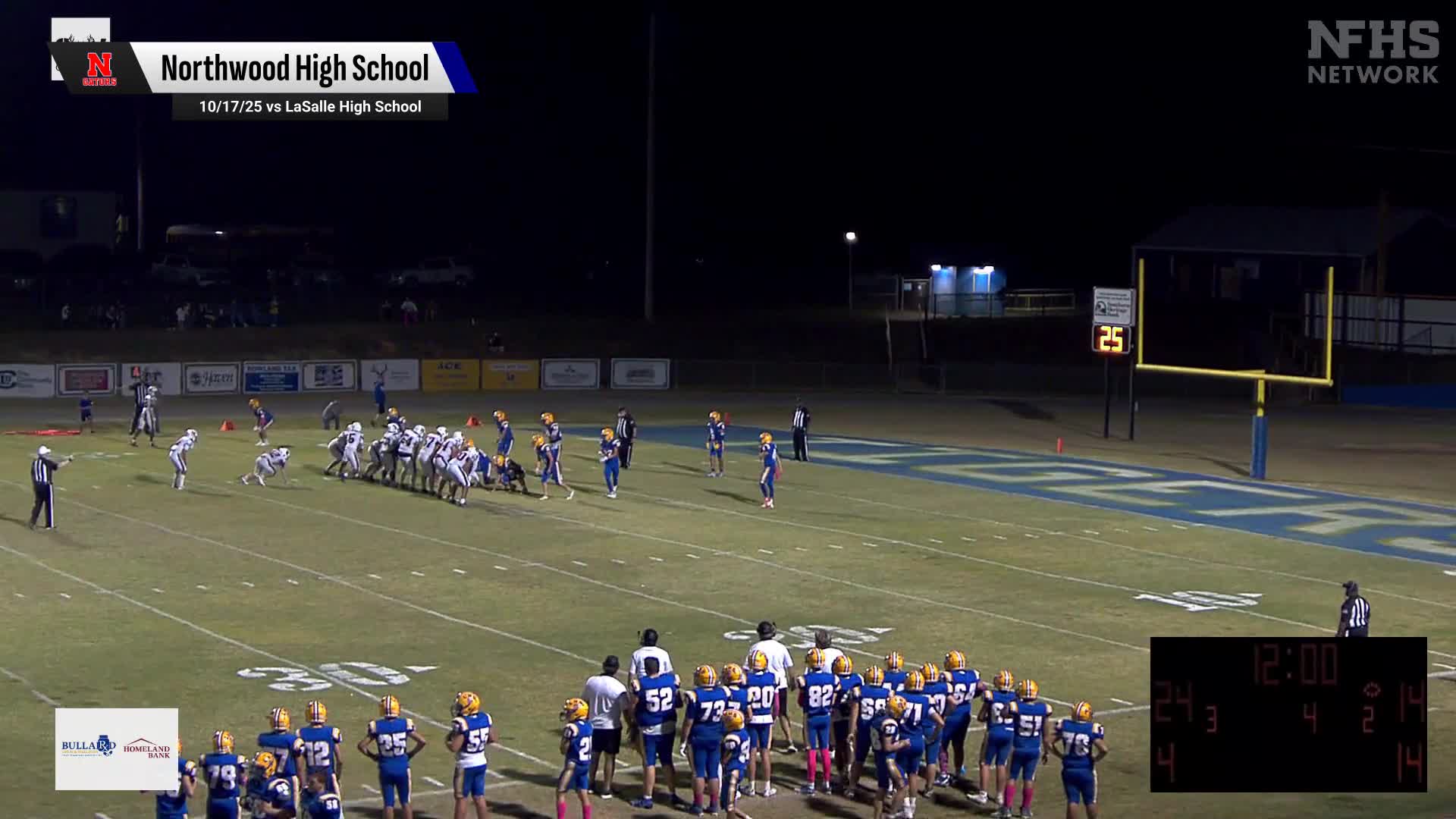 Football Recap: Logansport Skates Past Northwood with Ease