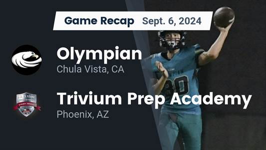 Football Game Preview: Olympian Plays at Home
