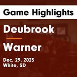 Basketball Game Recap: Deubrook Dolphins vs. Castlewood Warriors