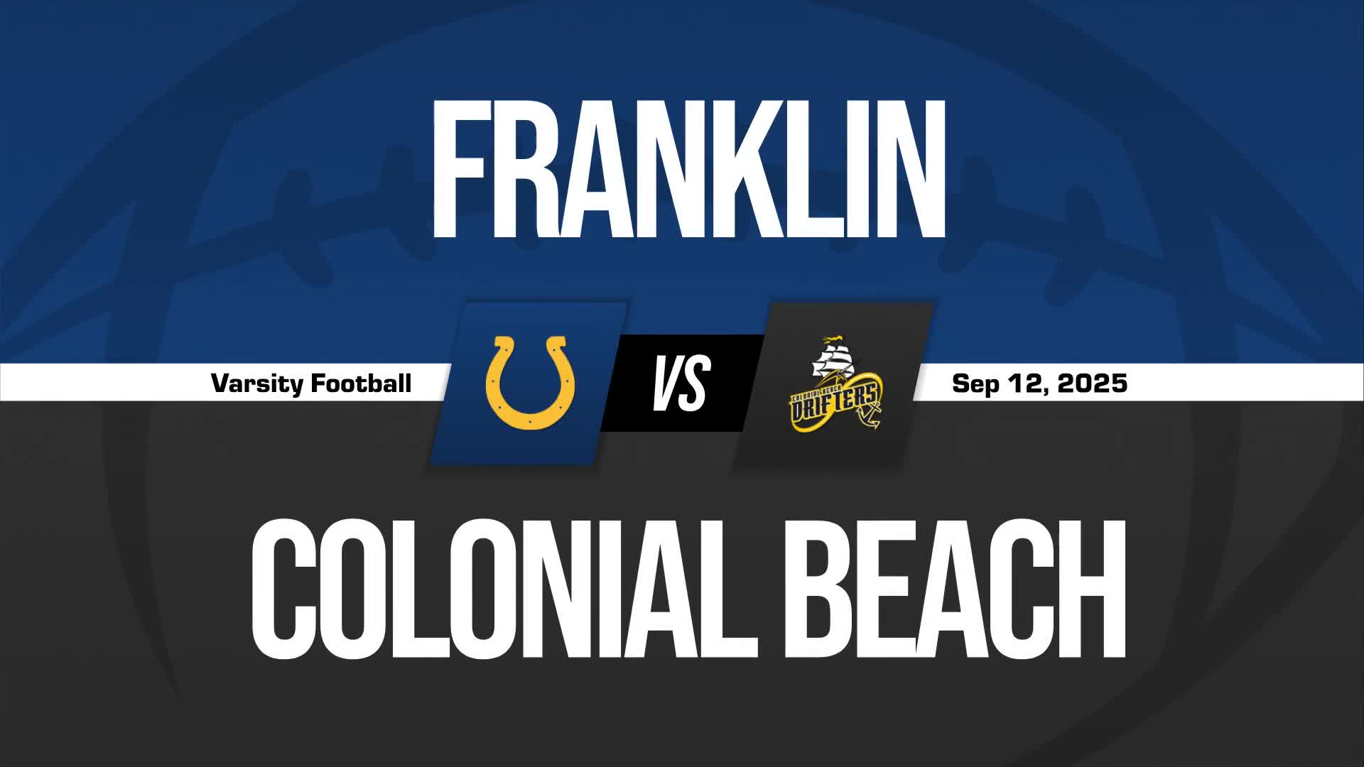 Football Game Preview: Colonial Beach Drifters vs. Sidwell Frien