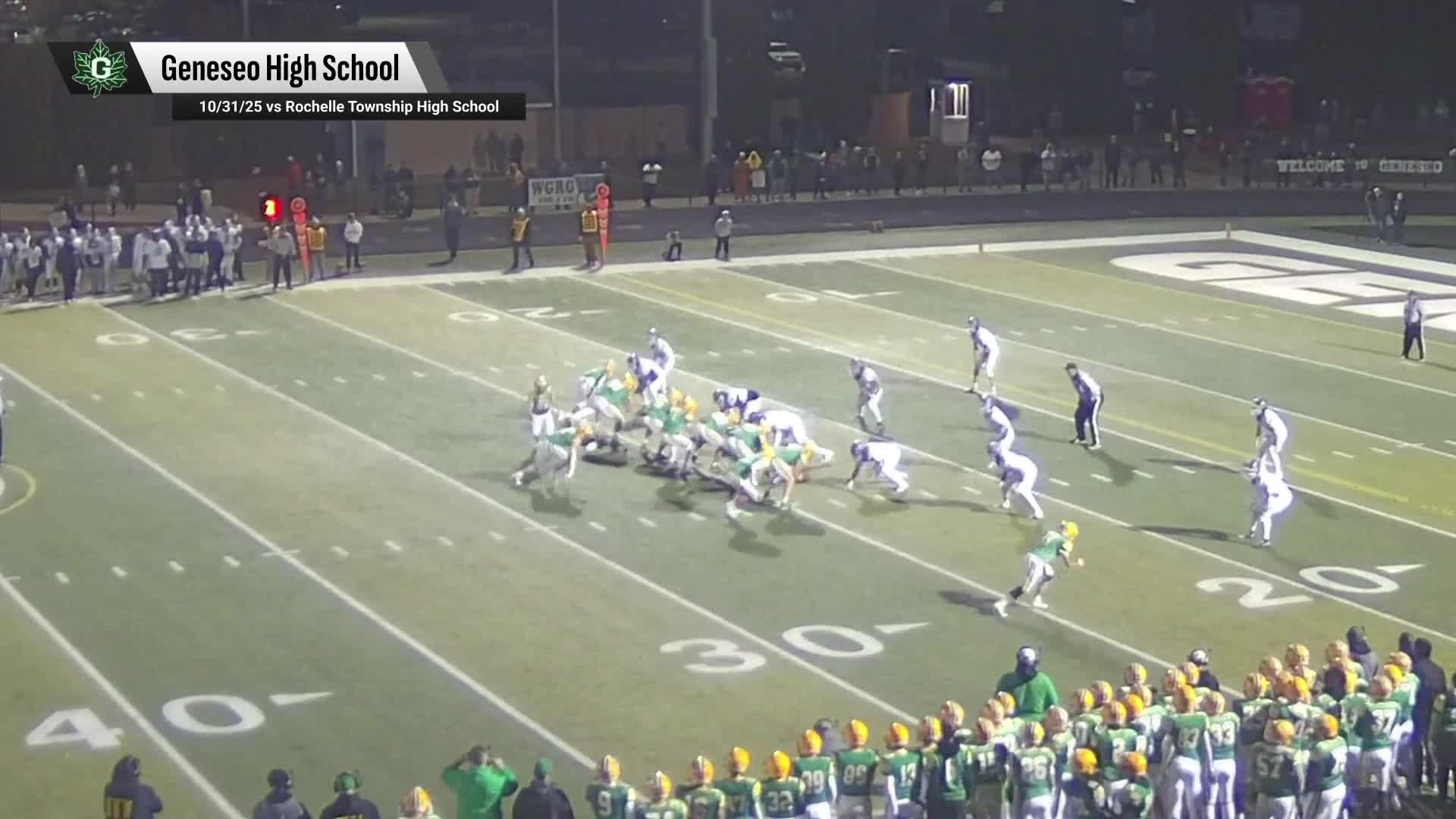 Football Recap: Geneseo Takes a Loss + How To Watch