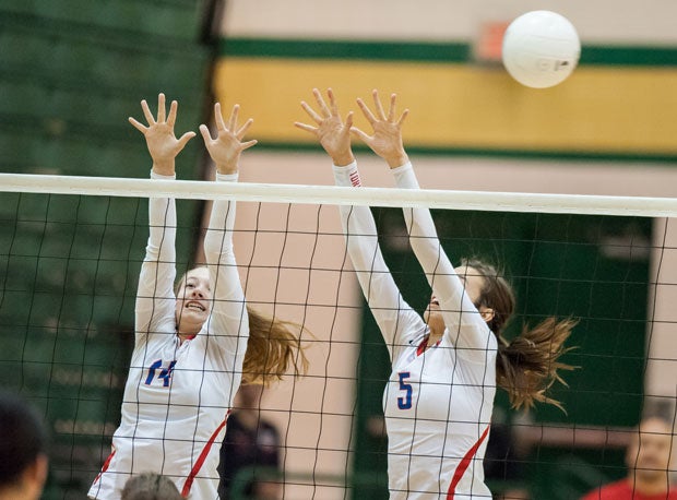 Mountain View's Hannah LeBlanc and Amanda Page battle for the Toros, who have the third-toughest 6A schedule in the state.