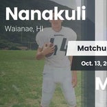 Football Game Recap: Moanalua vs. Nanakuli