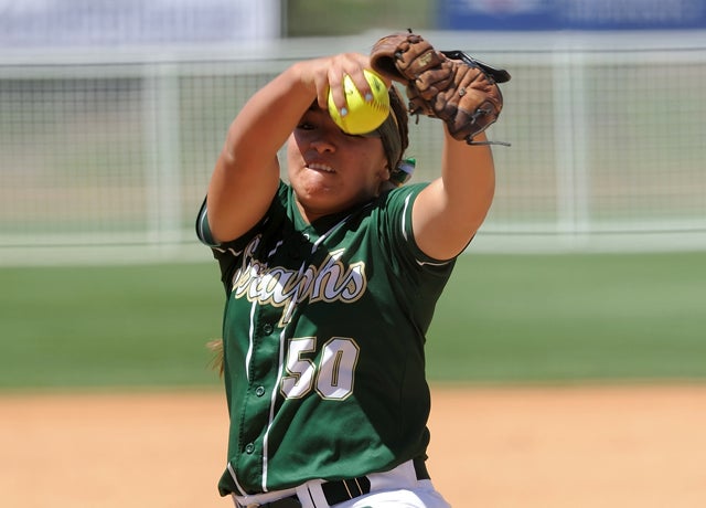 Cielo Meza of St. Bonaventure (Ventura, Calif.) was named MaxPreps/NFCA Player of the Week for the West Region after allowing just one hit and striking out 37 in two complete-game shutouts.