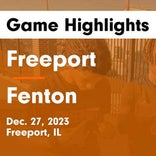 Basketball Game Recap: Fenton Bison vs. Freeport Pretzels